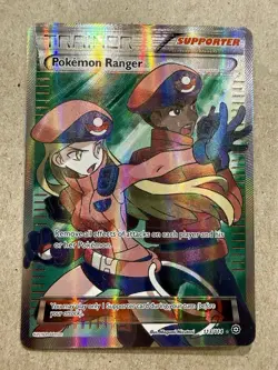 Pokemon Ranger MP 113/114 - Full Art Ultra Rare XY Steam Siege 🏝 Pokemon 2016 - Image 1