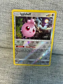 Pokemon TCG Igglybuff Reverse holo 168/236 Cosmic Eclipse (LP+)2 - Image 1