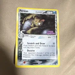 Nintendo Persian Delta Species 48/110 Holon Phantoms Uncommon English Pokemon - Image 1