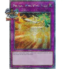 Yugioh! 1x Phoenix Wing Wind Blast RA03-EN149 Quarter Century Secret Rare NM - Image 1