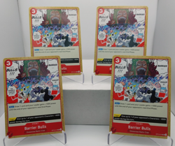 Barrier Bulls Playset OP15-019 x4 Adventure On Kami's Island One Piece English - Image 1