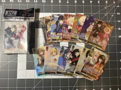 Weiss Schwarz LYCORIS RECOIL English Complete Tier 1 Deck w Sleeves & Extras - Image 3