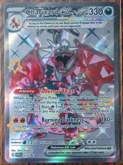 Charizard ex 074 Sv: Scarlet & Violet Promo Cards Holo NM - Image 1