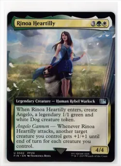 mtg FIN Rinoa Heartilly #502 Extended Art Non-Foil - Image 1