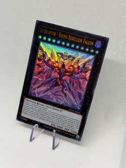 Raidraptor - Rising Rebellion Falcon PHNI-AE045 Ultra Rare AE NM YuGiOh Card - Image 3
