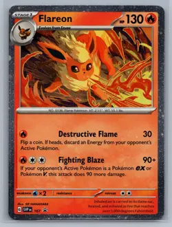 Flareon - (Cosmos Holo) Promo SV: Scarlet & Violet Promo Cards 167 NM - Image 1