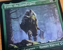 X 1 Fynn, the Fangbearer Foil Etched NM-M MUL 091 MTG Magic The Gathering - Image 1