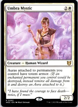 Umbra Mystic - Commander: Wilds of Eldraine #82 NM - Image 1