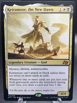 Ketramose, the New Dawn #0209 Mythic - MtG Aetherdrift Rare English NM - Image 1