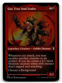 Gut, True Soul Zealot (Foil Etched) 506 Commander Legends: Battle for.. MTG NM - Image 1