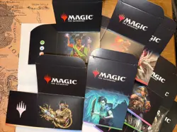 4 Pack of Magic the Gathering Deck Box Commander Deck Boxes, Empty, Random - Image 1