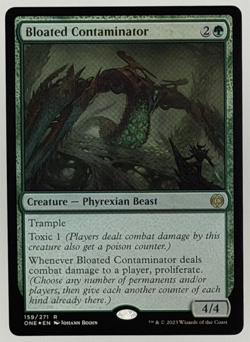 Bloated Contaminator Phyrexia: All Will Be One Foil - Image 1
