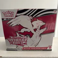 Pokemon TCG Scarlet Violet White Flare Elite Trainer Box ETB Sealed New - Image 1