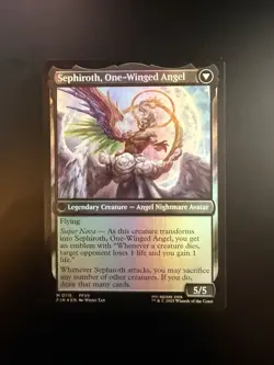 MTG Final Fantasy English Sephiroth, Fabled Soldier 0115 Foil - Image 2