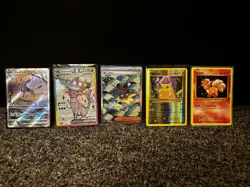 Pokemon 5 Cards Lot Modern Japanese And English. - Image 2