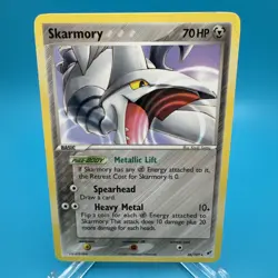 Skarmory | 26/107 | EX Deoxys | 2005 Vintage Rare Pokemon TCG Card | LP - Image 1