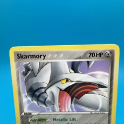 Skarmory | 26/107 | EX Deoxys | 2005 Vintage Rare Pokemon TCG Card | LP - Image 2