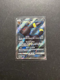Umbreon GX 142/149 Sun & Moon Full Art Holo Ultra Rare Pokemon Card SM PTCG NM - Image 1