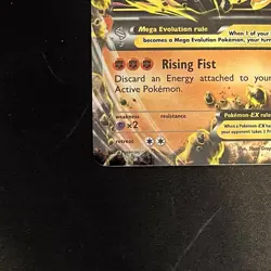 Pokemon M Lucario EX Full Art XY Furious Fists 113/111 Secret Rare Holo 220 - Image 5