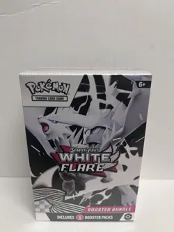 Pokemon TCG Scarlet & Violet—White Flare Booster Bundle Box 6 Packs English - Image 1
