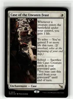 CASE OF THE UNEATEN FEAST Murders at Karlov Manor #10 MKM(NM+)(MTG) - Image 1