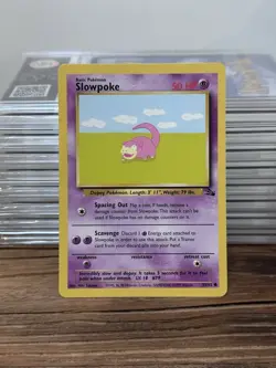 Slowpoke 55/62 Fossil Pokemon WOTC - Common - Pack Fresh Near Mint - Image 5