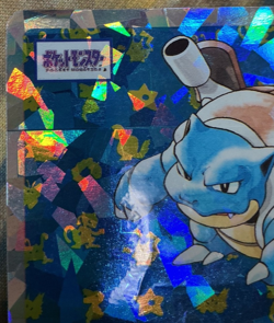 Blastoise No. 009 Prism Holo Topsun Pokemon Japanese 1997 #2627 - Image 3
