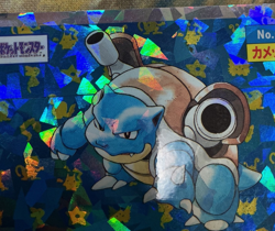 Blastoise No. 009 Prism Holo Topsun Pokemon Japanese 1997 #2627 - Image 4