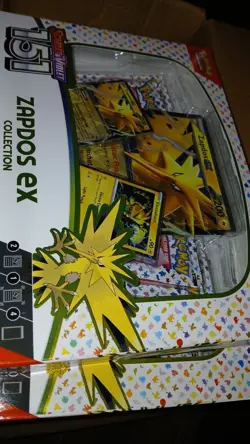 2x Pokemon TCG Scarlet & Violet 151 Zapdos EX Box/Promos/Opened Packs - Image 4