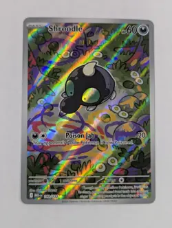 Shroodle 149/132 Me01: Mega Evolution Holo Pokemon TCG NM - Image 1