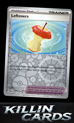 Reverse Holofoil Leftovers 163/165 Pokemon Uncommon SV: Scarlet & Violet 151 Car - Image 1