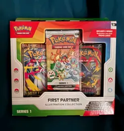 Pokemon TCG 1st Partner Illustration Collection Box 1st Series Sealed - Image 1