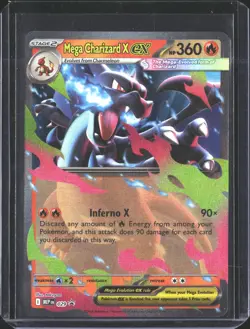 Mega Charizard X ex 029 Holo Promo ME: Mega Evolution Promo Pokemon NM/M - Image 1