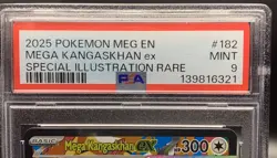Mega Kangaskhan ex 182/132 SIR PSA 9 MINT - 2025 Pokemon Mega Evolution - Image 3