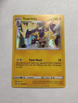 Pokemon TCG Toxtricity Fusion Strike 107/264 Holo Holo Rare Mint/NM - Image 1