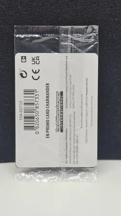 Pokemon 151 Charmander Gamestop Stamped Reverse Holo Promo 004/165 Sealed - Image 2