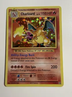 🔴🔥 Pokemon TCG Charizard 11/108 XY Evolutions Holo + Reverse Holo LP/NM🔥🔴 - Image 2