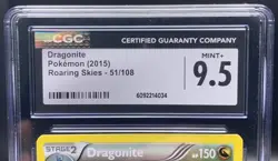 Dragonite 51/108 Rare CGC 9.5 - Pokemon 2015 XY Roaring Skies Mint+ - Image 4