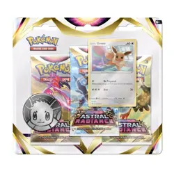 Pokemon TCG - Astral Radiance Triple Pack Blister with Eevee card - New & Sealed - Image 1