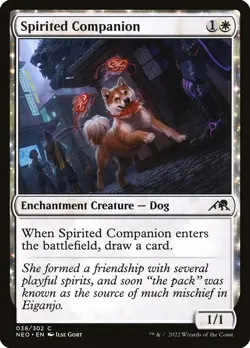 Spirited Companion | #38 | NEO | MTG | Regular | MP - Image 1