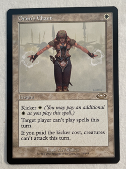 1x Orim's Chant Planeshift MTG Magic the Gathering NM - Image 1