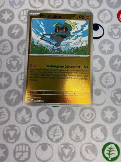 Marshadow 080/132 Uncommon Mega Evolution Pokemon Reverse Holo Deutsch Near Mint - Image 2