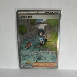 The Pokemon Company Lana's Aid 219/167 Twilight Masquerade SIR Full Art Holo EN - Image 1