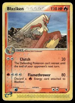 Blaziken 15/109 Ruby & Sapphire Rare Pokemon - Image 1