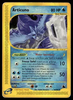 Articuno 4/144 Skyridge Rare Pokemon - Image 1