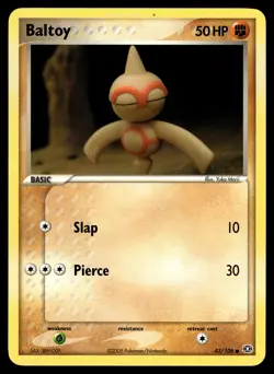 Baltoy 43/106 Emerald Common Pokemon - Image 1