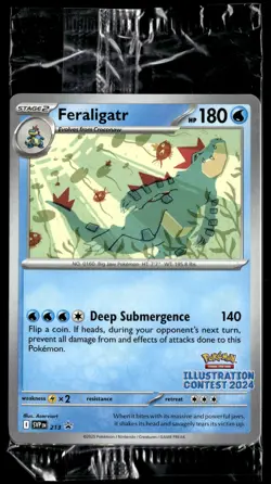 Feraligatr 213 Scarlet & Violet Promo Pokemon - Image 1