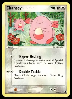 Chansey 20/115 Unseen Forces Rare Pokemon - Image 1
