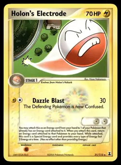 Holon's Electrode 21/113 Delta Species Rare Pokemon - Image 1
