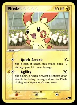 Plusle 13/17 POP Series 1 Common Pokemon - Image 1